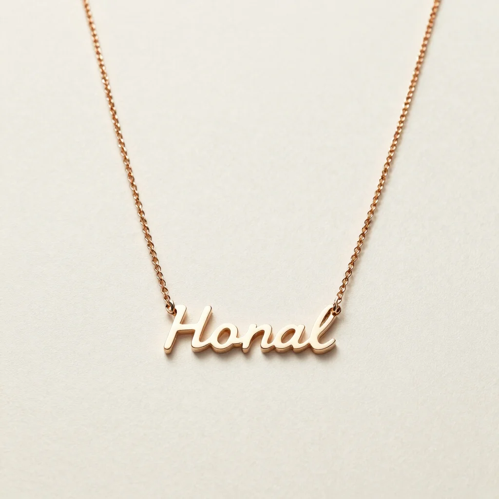 Engraved Name Necklace